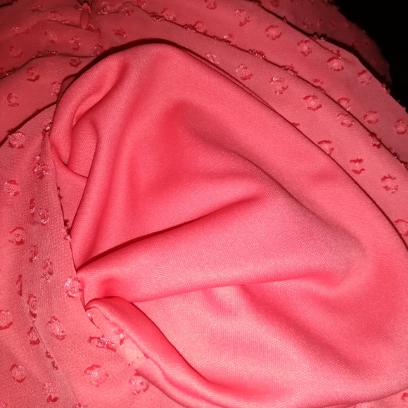 Isaac Mizrahi Short Sleeve Swiss Dot Lined Dress - Picture 6 of 8